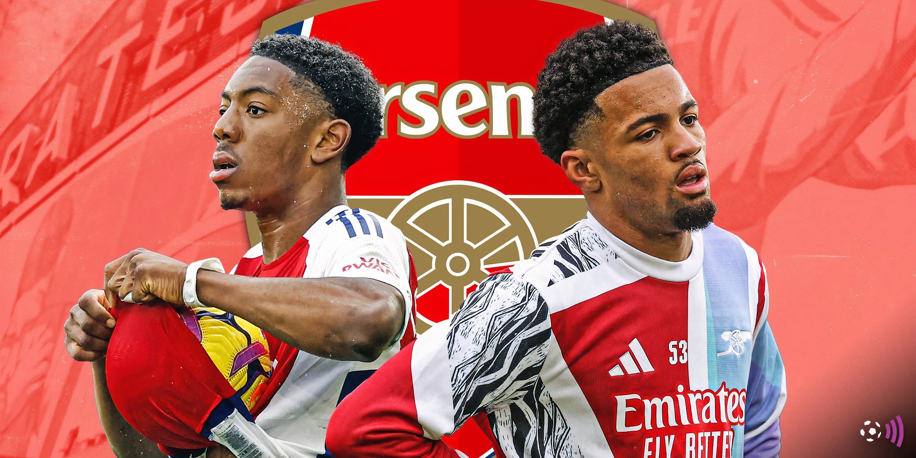 Tài năng trẻ Nwaneri và Lewis-Skelly của Arsenal trong một trận đấu