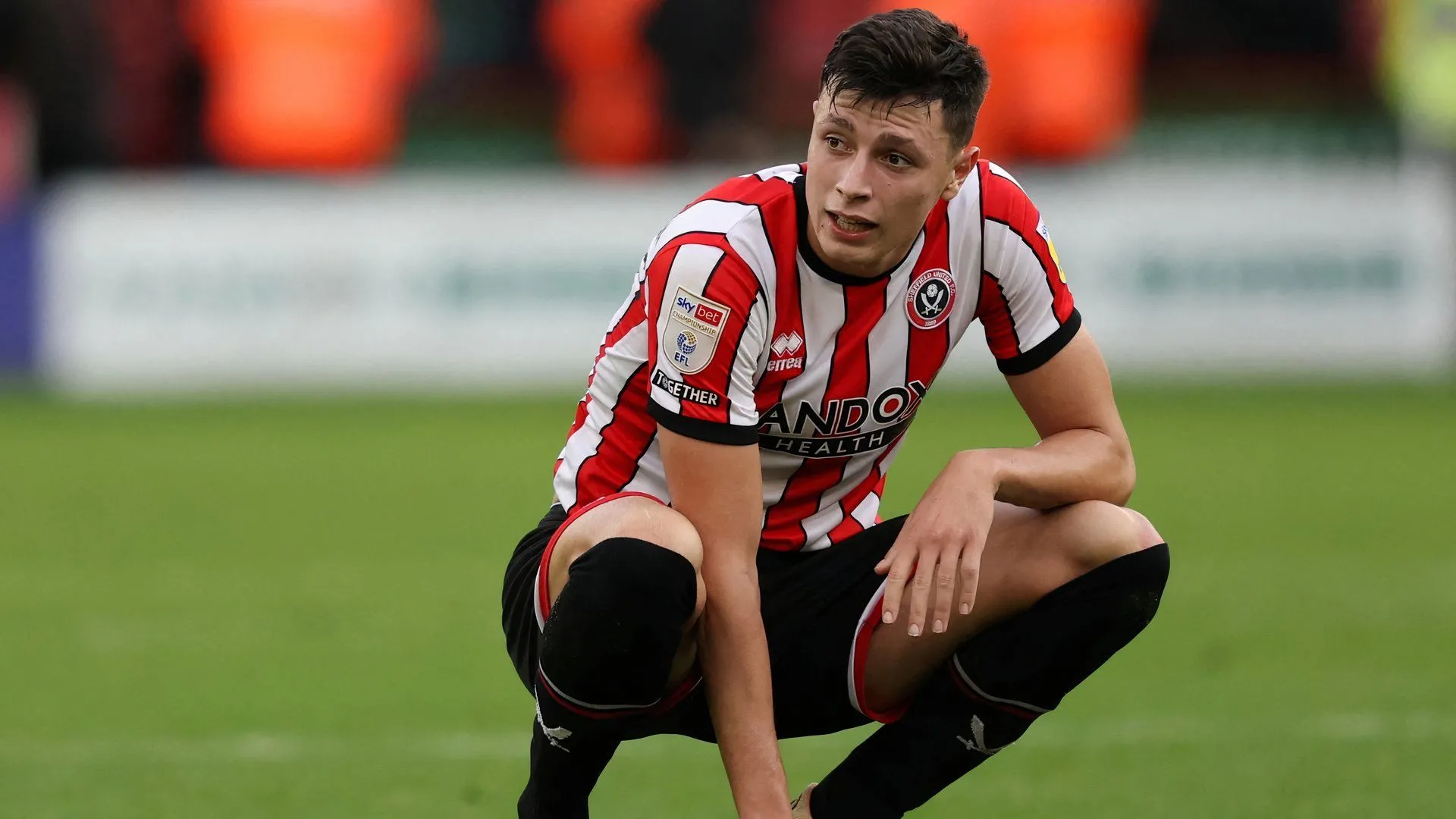 Anel Ahmedhodzic, trung vệ trụ cột của Sheffield United