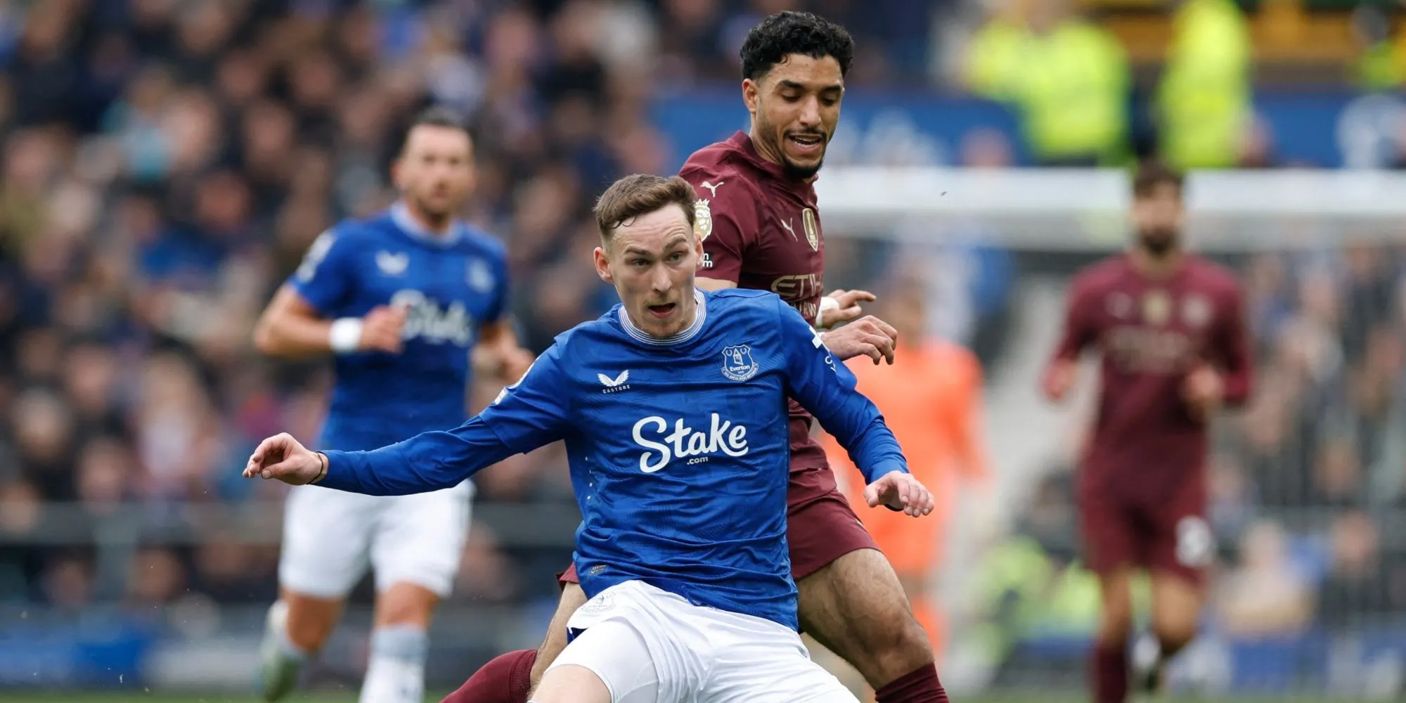 Cầu thủ Everton trong trận đấu