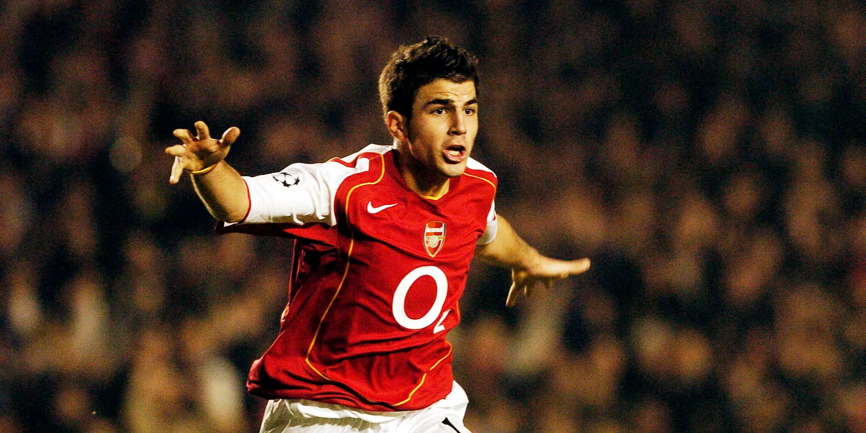 Cesc Fabregas thời trẻ thi đấu năng nổ cho Arsenal