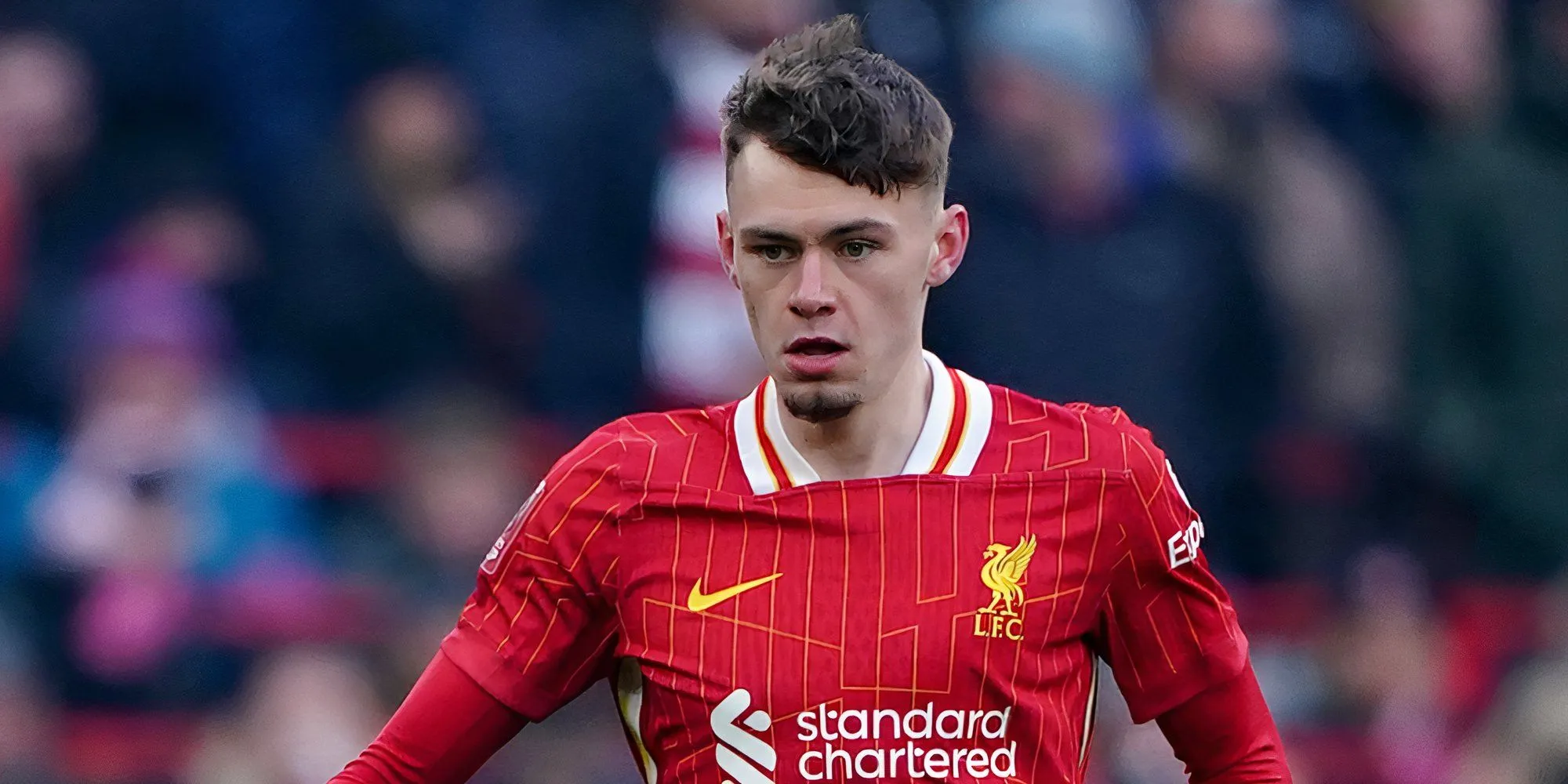 Hậu vệ phải Conor Bradley của Liverpool sẵn sàng tái xuất sau chấn thương
