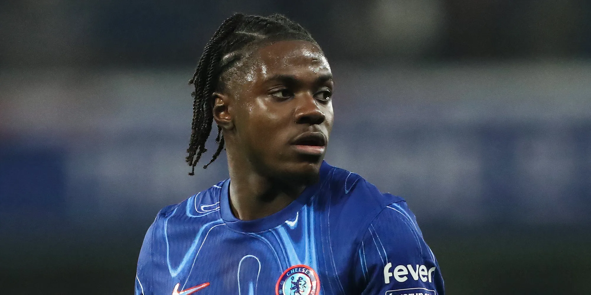 Romeo Lavia của Chelsea trong trận đấu với Liverpool tại Stamford Bridge