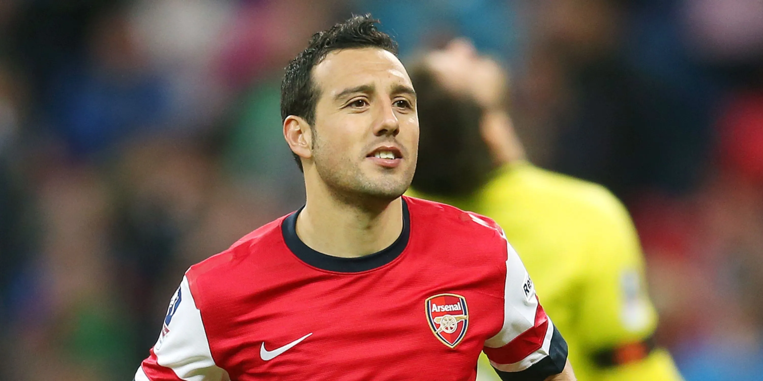 Santi Cazorla ăn mừng bàn thắng cho Arsenal