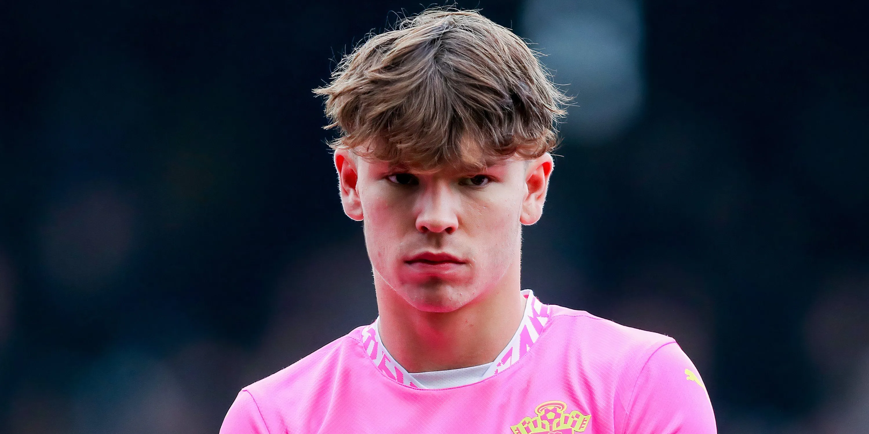 Tyler Dibling trong màu áo Southampton thi đấu tại Premier League