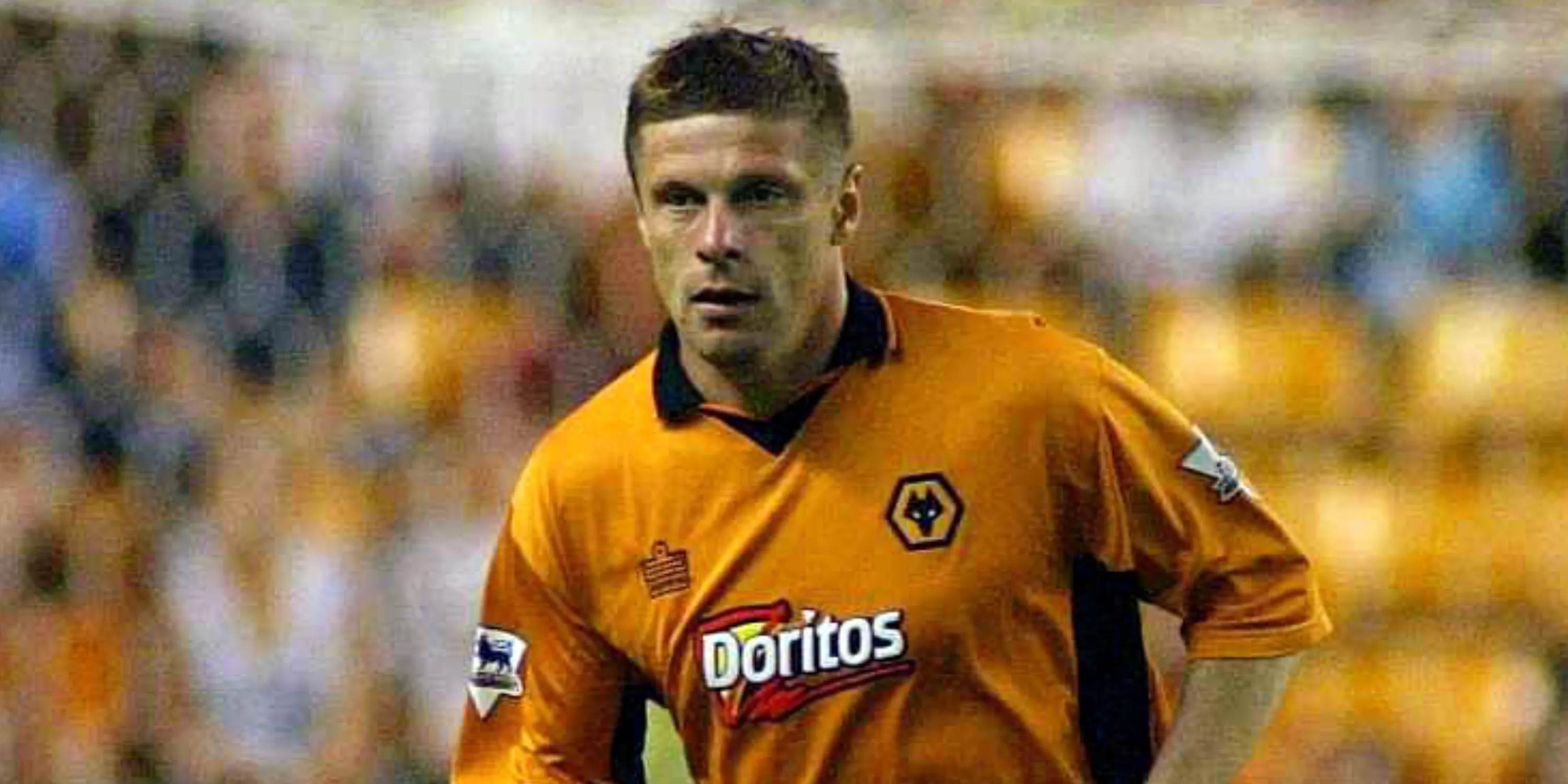 Hậu vệ Oleg Luzhny khi còn thi đấu tại Premier League.