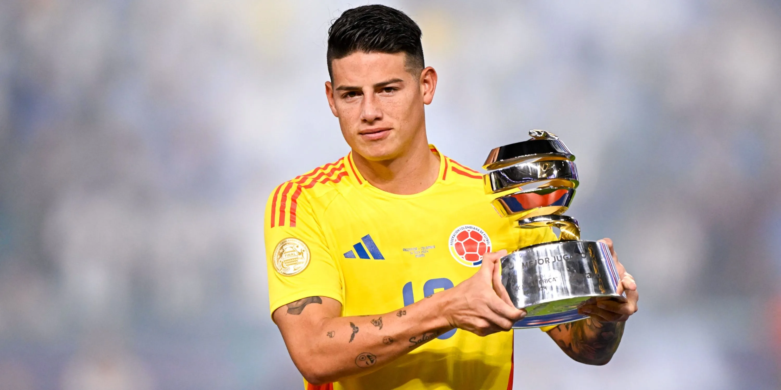 James Rodriguez, ngôi sao tấn công của đội tuyển Colombia
