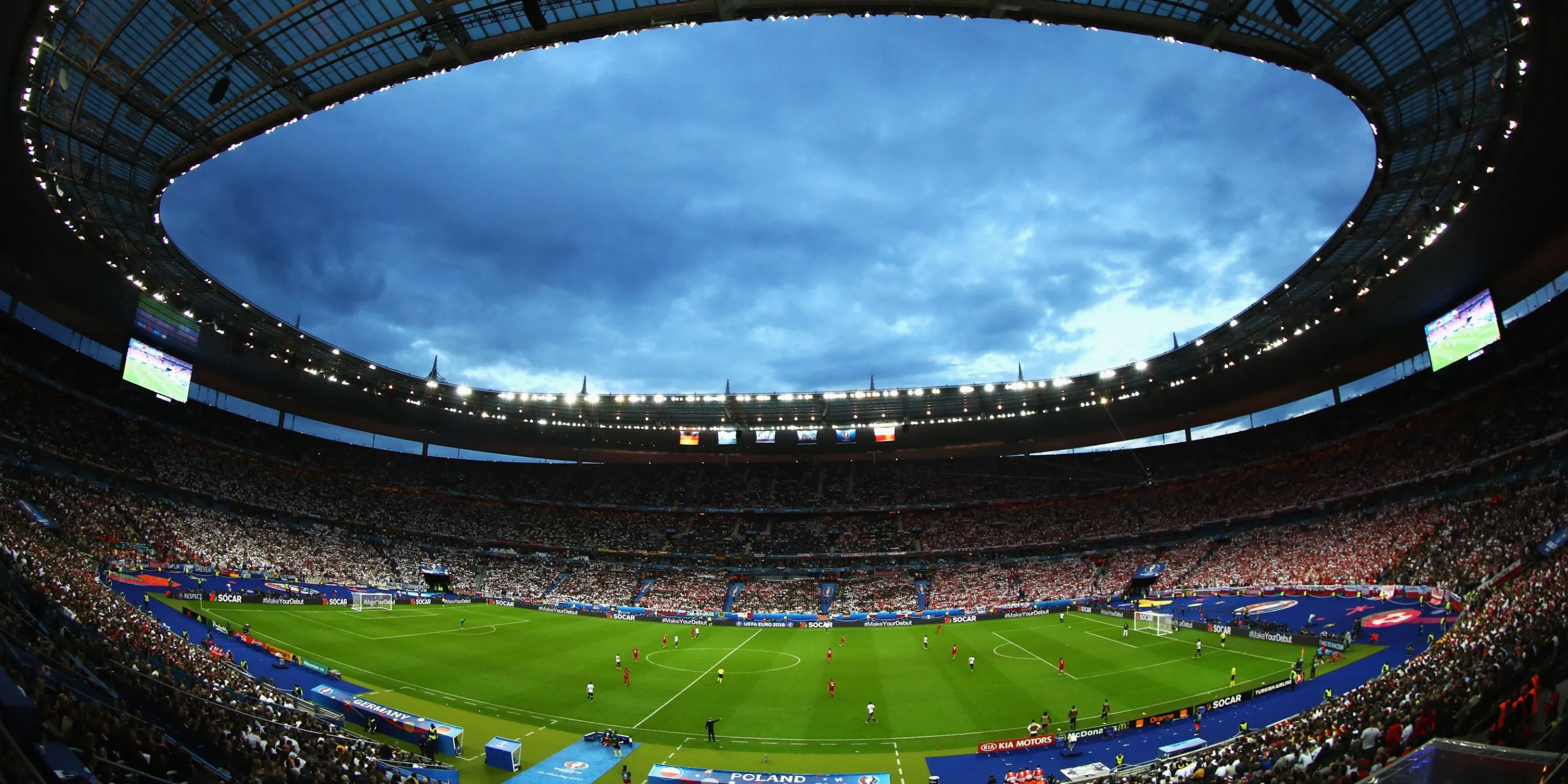 Sân vận động quốc gia Stade de France, nơi diễn ra các trận cầu lớn và chung kết World Cup 1998
