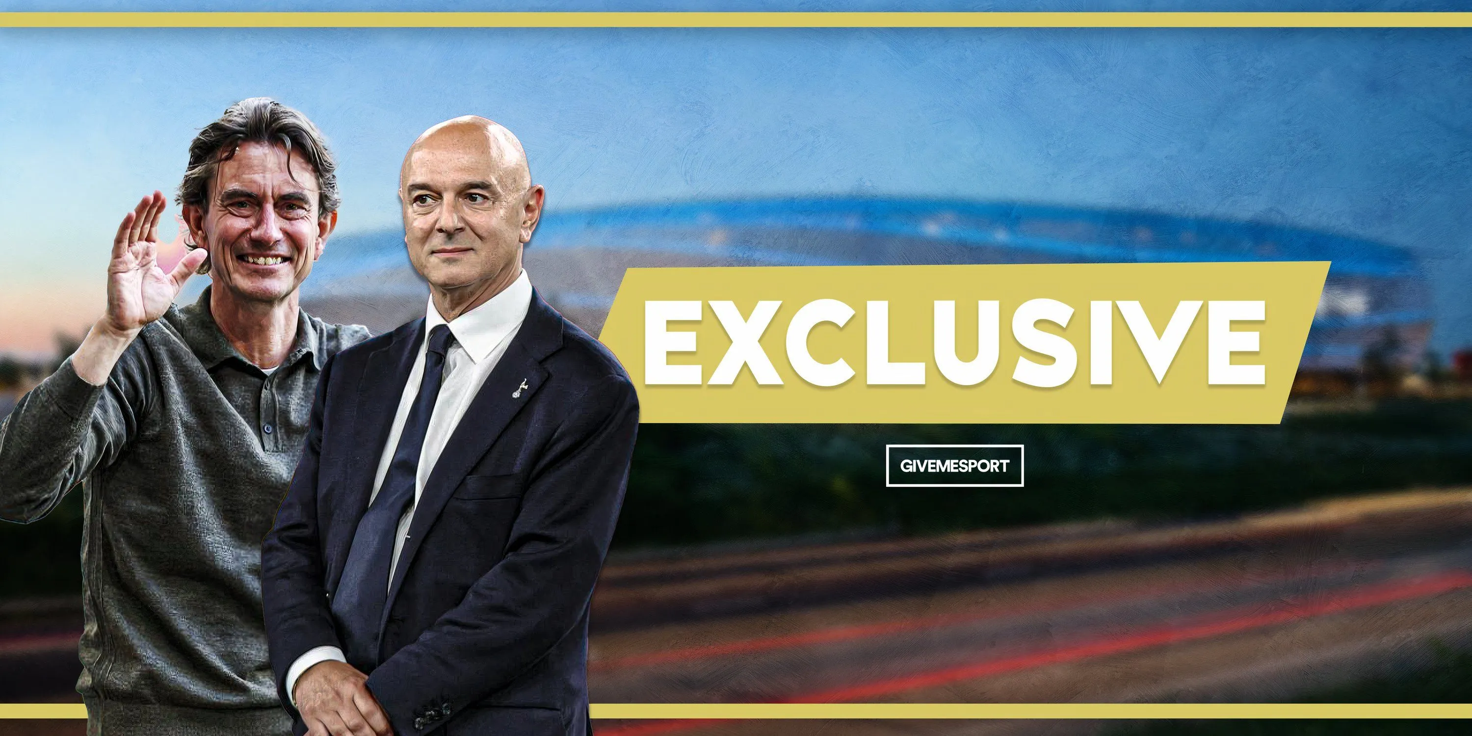 Chủ tịch Tottenham Daniel Levy và huấn luyện viên Thomas Frank, trong bối cảnh thị trường chuyển nhượng Premier League.