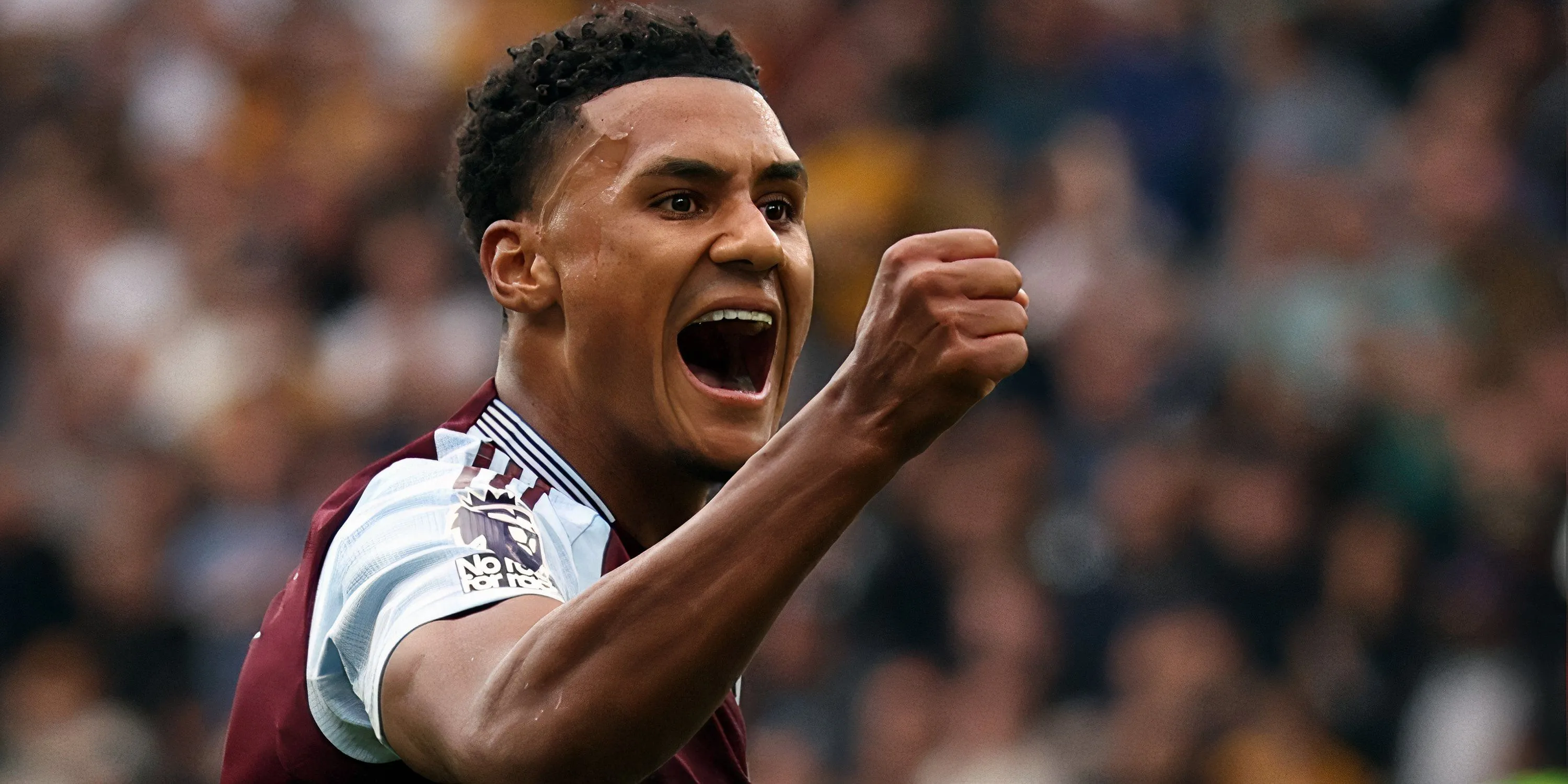 Tiền đạo Ollie Watkins ăn mừng bàn thắng, mục tiêu chuyển nhượng của Manchester United dưới thời Ruben Amorim