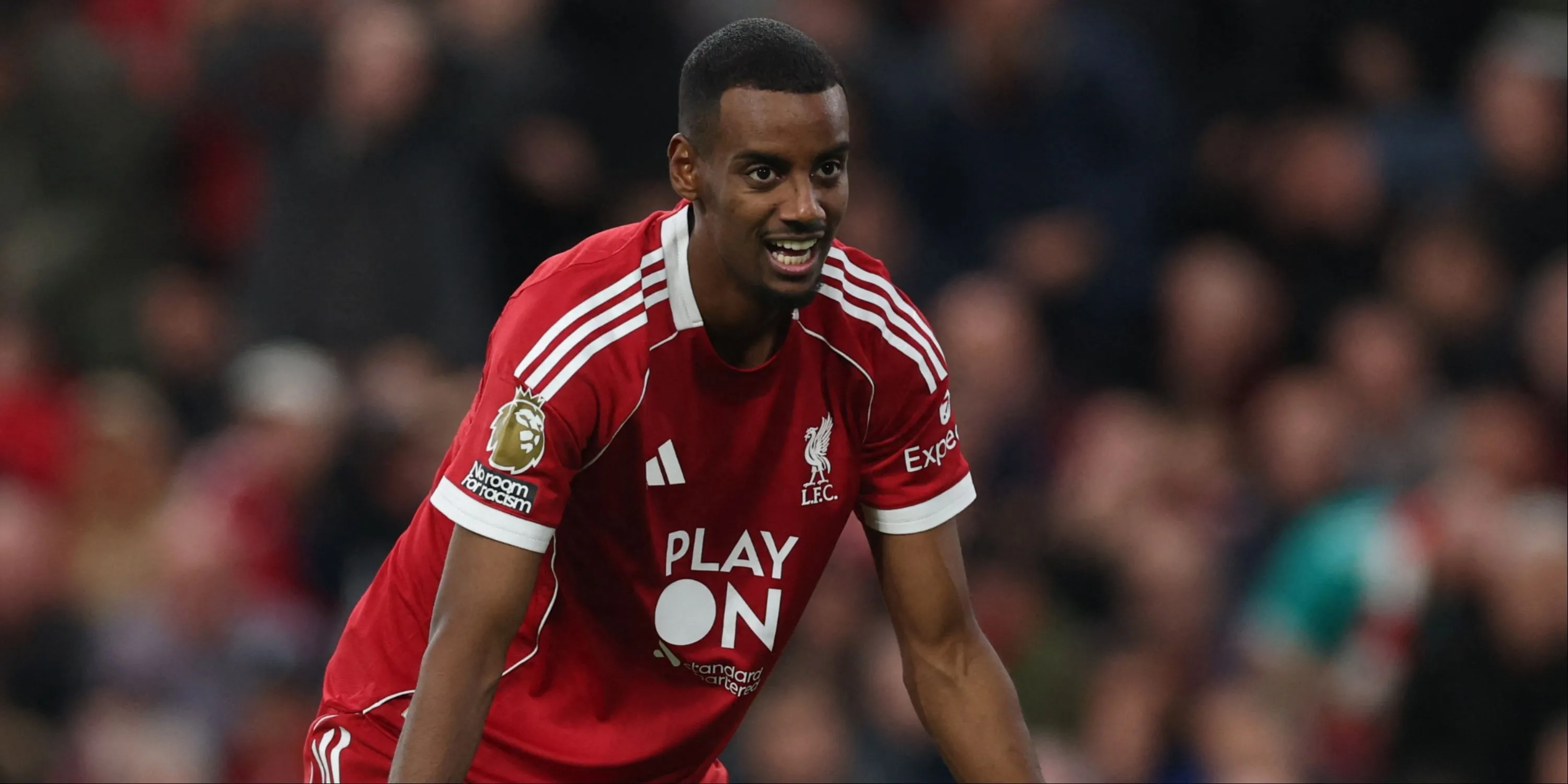 Alexander Isak thi đấu cho Liverpool mùa 2025/26