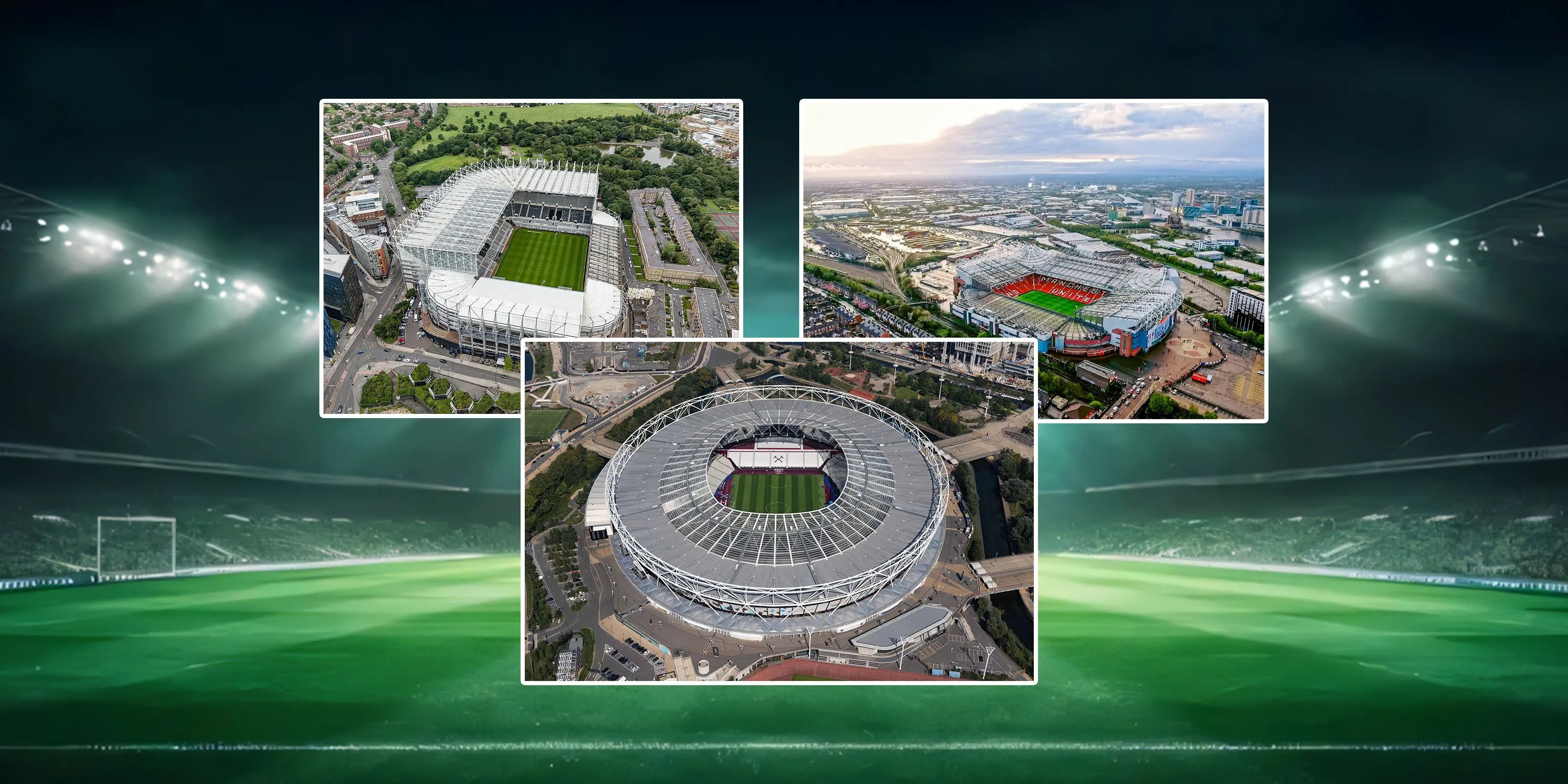 Các sân vận động lịch sử như St James Park