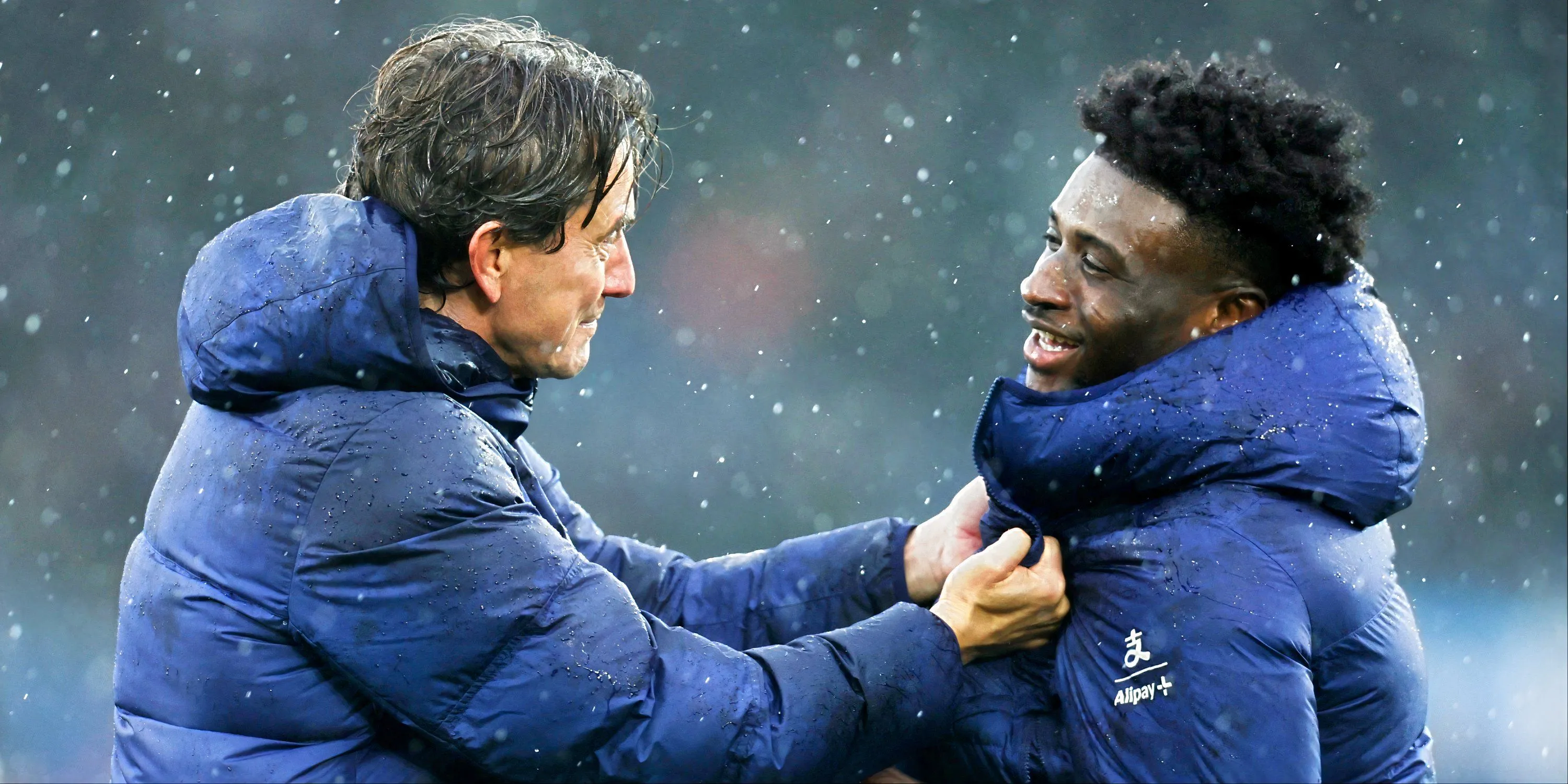 Kudus và các đồng đội Spurs trong trận đấu gần đây, thể hiện vai trò trung tâm trong hàng công của đội bóng