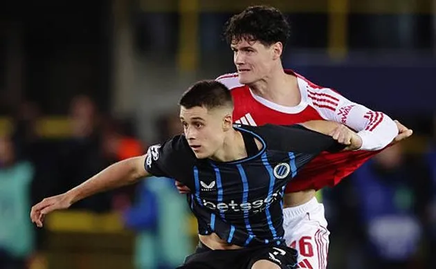 Christian Norgaard gây ấn tượng ở trận đấu với Club Brugge.